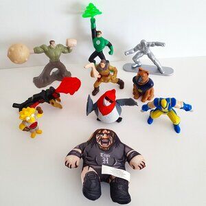 Fast Food Kids Meals Toys Lot of 10 **NO SOUND/NO LIGHTS